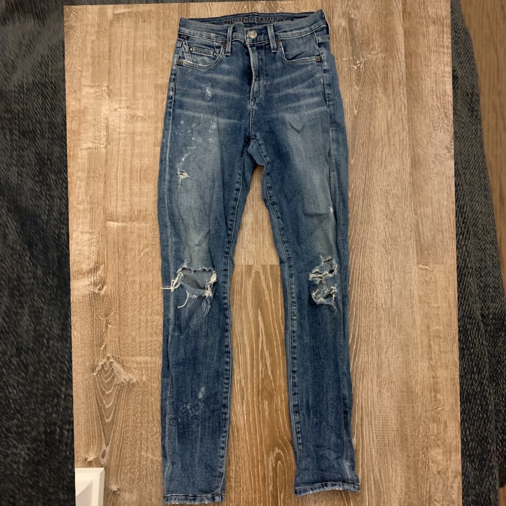 Citizens of Humanity high rise skinny rocket size 24